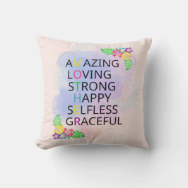 Fröhlicher Muttertag Kissen