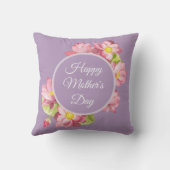 Fröhlicher Muttertag Kissen (Rückseite)
