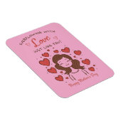 Fröhlicher Muttertag Magnet (Rechte Seite)