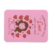 Fröhlicher Muttertag Magnet (Horizontal)