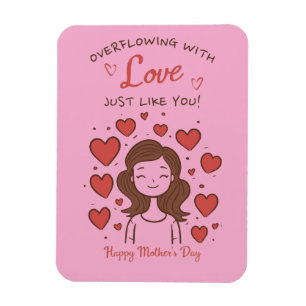 Fröhlicher Muttertag Magnet