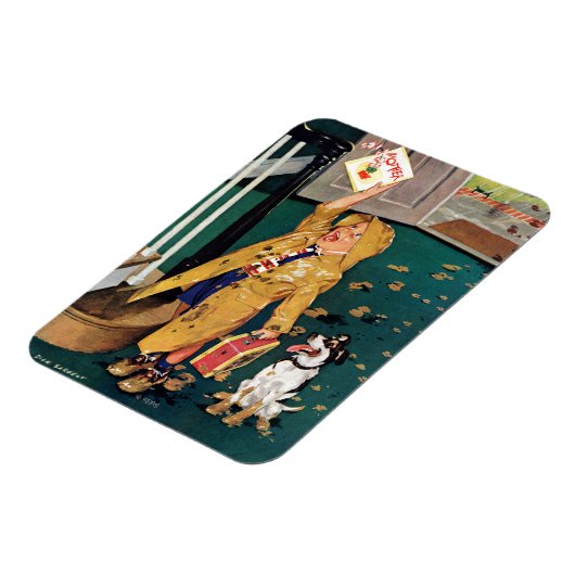 Fröhlicher Muttertag Magnet (Linke Seite)