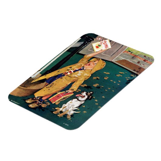 Fröhlicher Muttertag Magnet (Linke Seite)