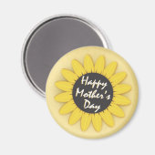 Fröhlicher Muttertag Magnet (Vorderseite/Rückseite)