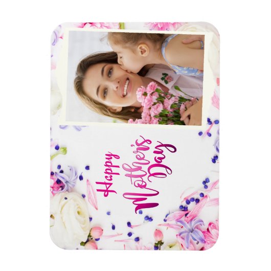 Fröhlicher Muttertag Magnet (Vertikal)