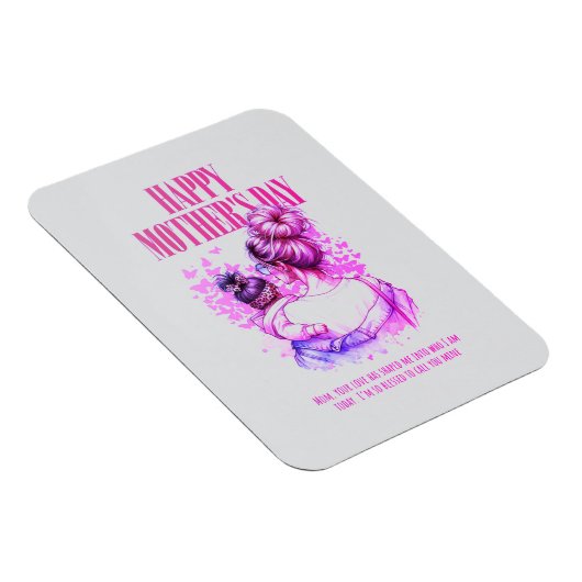 Fröhlicher Muttertag Magnet (Rechte Seite)