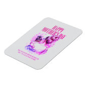 Fröhlicher Muttertag Magnet (Linke Seite)