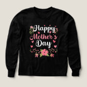 Fröhlicher Muttertag Mama Niedliche blühende Fraue (Design Vorderseite)