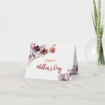 Fröhlicher Muttertag | Maroon Blume