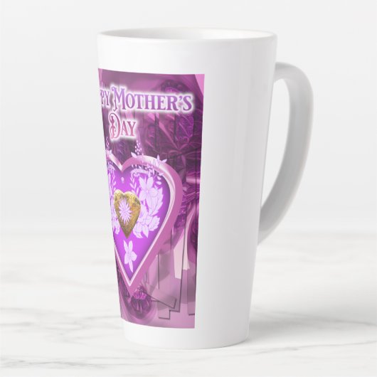 Fröhlicher Muttertag Milchtasse (Rechte Ecke)