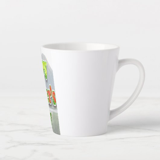 Fröhlicher Muttertag Milchtasse (Rechts)