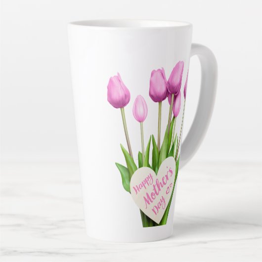 Fröhlicher Muttertag Milchtasse (Rechte Ecke)