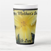 Fröhlicher Muttertag mit Liebe Latte Tasse (Vorderseite)