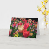 Fröhlicher Muttertag mit Tulips Karte (Gelbe Blume)