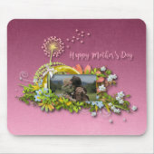 Fröhlicher Muttertag Mousepad (Vorne)