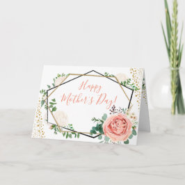 Fröhlicher Muttertag | Muttertagskarte | Floral Karte