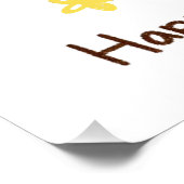 Fröhlicher Muttertag Poster (Ecke)