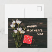 Fröhlicher Muttertag Postkarte (Vorne/Hinten)