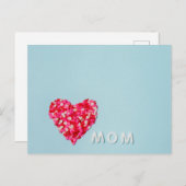 Fröhlicher Muttertag Postkarte (Vorne/Hinten)