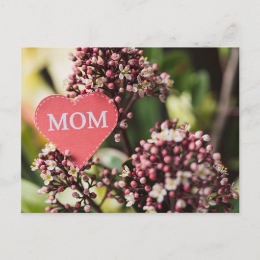 Fröhlicher Muttertag Postkarte (Vorderseite)