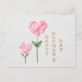 Fröhlicher Muttertag Postkarte (Vorderseite)
