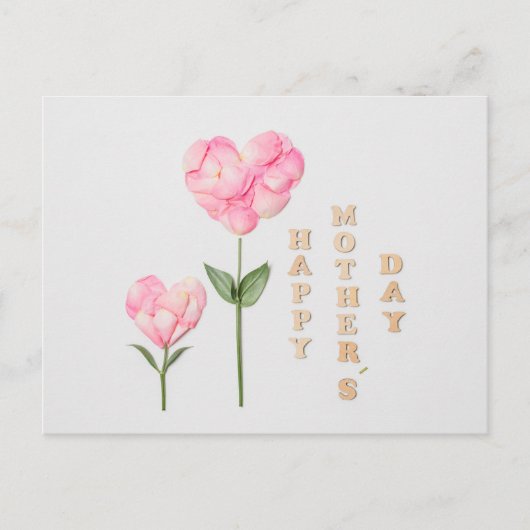 Fröhlicher Muttertag Postkarte (Vorderseite)