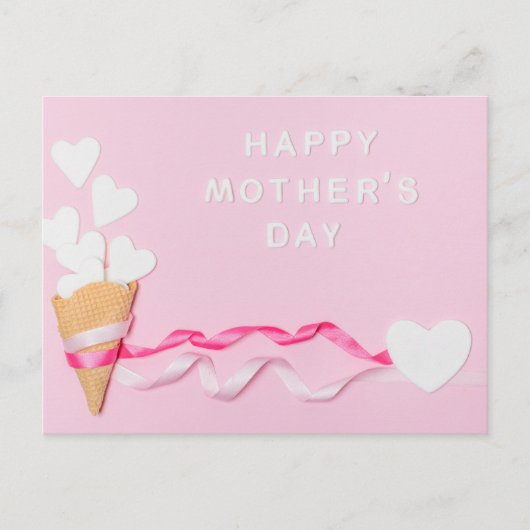 Fröhlicher Muttertag Postkarte (Vorderseite)