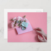 Fröhlicher Muttertag Postkarte (Vorne/Hinten)