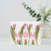 Fröhlicher Muttertag Postkarte (Stehend Vorderseite)