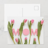 Fröhlicher Muttertag Postkarte (Vorne/Hinten)