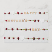 Fröhlicher Muttertag Postkarte (Vorderseite)