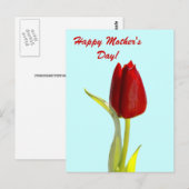 Fröhlicher Muttertag Postkarte (Vorne/Hinten)