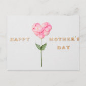 Fröhlicher Muttertag Postkarte (Vorderseite)