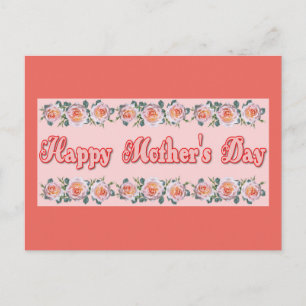 Fröhlicher Muttertag Postkarte