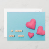 Fröhlicher Muttertag Postkarte (Vorne/Hinten)