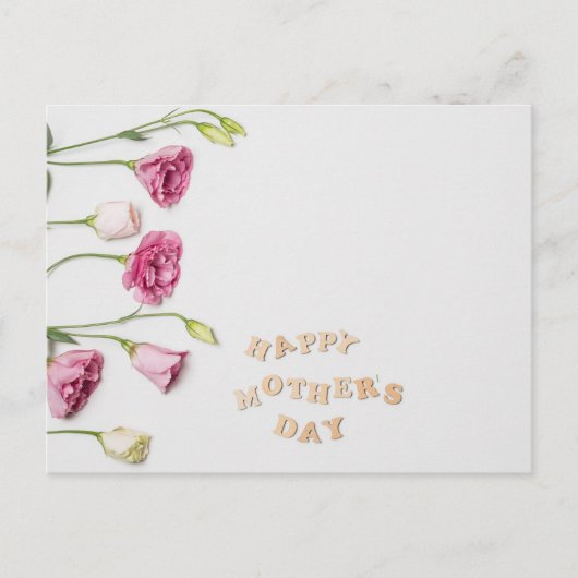 Fröhlicher Muttertag Postkarte (Vorderseite)