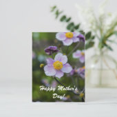 Fröhlicher Muttertag Postkarte (Stehend Vorderseite)