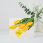 Fröhlicher Muttertag Postkarte (Stehend Vorderseite)