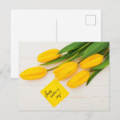 Fröhlicher Muttertag Postkarte (Vorne/Hinten)