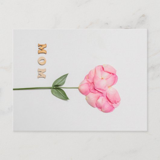 Fröhlicher Muttertag Postkarte (Vorderseite)