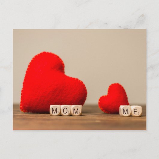 Fröhlicher Muttertag Postkarte (Vorderseite)