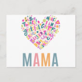 Fröhlicher Muttertag Postkarte (Vorderseite)