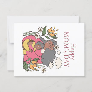 Fröhlicher Muttertag Postkarte