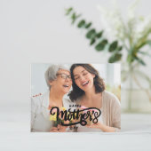 Fröhlicher Muttertag Postkarte (Stehend Vorderseite)