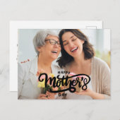 Fröhlicher Muttertag Postkarte (Vorne/Hinten)