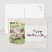 Fröhlicher Muttertag Postkarte (Vorne/Hinten)