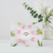 Fröhlicher Muttertag Postkarte (Stehend Vorderseite)
