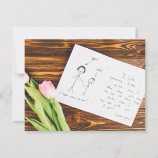 Fröhlicher Muttertag Postkarte