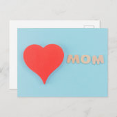 Fröhlicher Muttertag Postkarte (Vorne/Hinten)