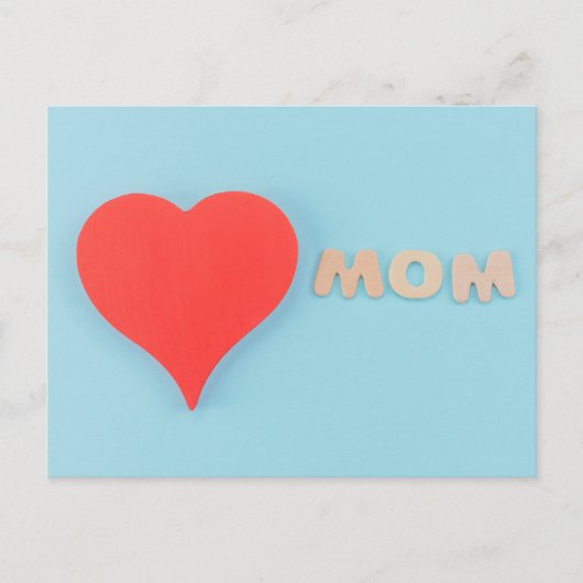 Fröhlicher Muttertag Postkarte (Vorderseite)